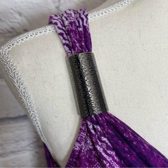 UNLISTED by Kenneth Cole Cowl Neck Sleeveless Dress Top Size Small - Picture 5 of 11